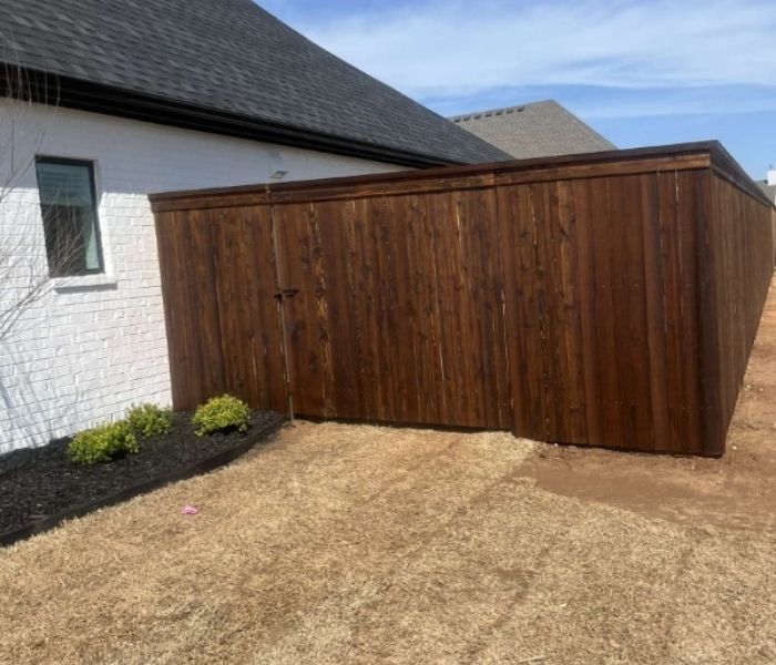 Fence Staining Results