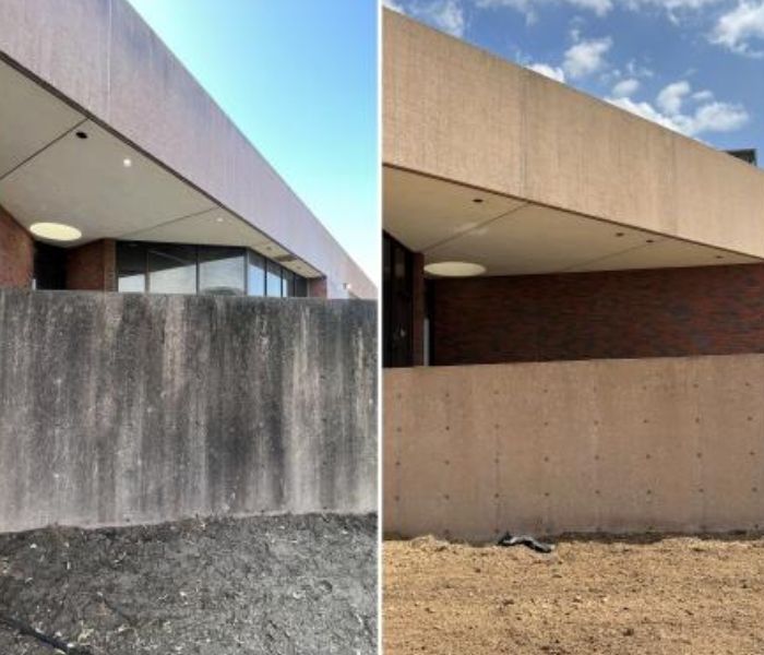 Commercial Building Cleaning Results