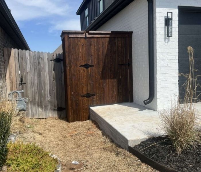 Fence Staining Results