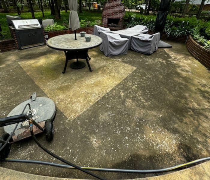 Concrete Cleaning After