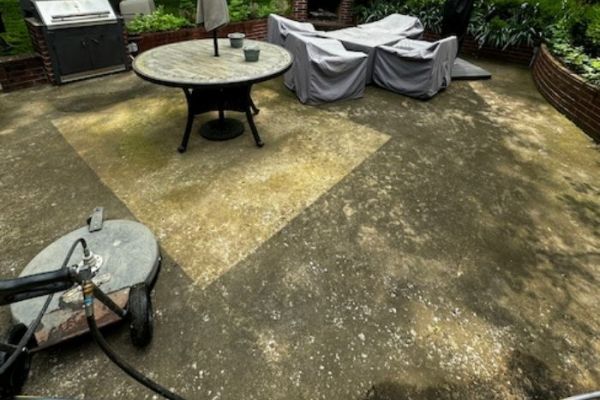 Concrete Cleaning After