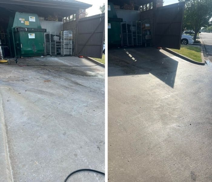 Professional Parking Lot Cleaning