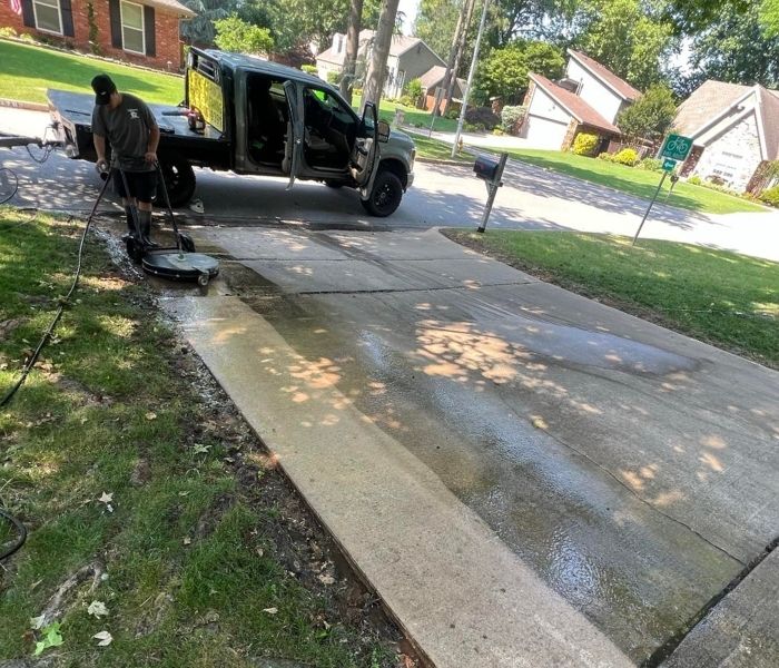 Affordable Concrete Cleaning