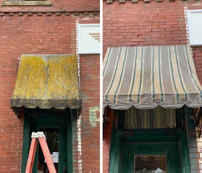 Awning Cleaning in Jenks OK