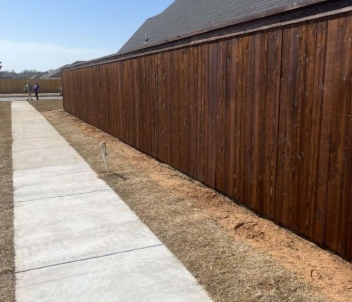 Fence Staining Results