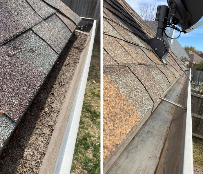 Gutter Cleaning in Sand Springs OK