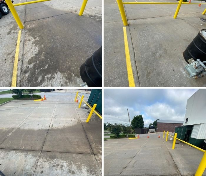 Parking Lot Cleaning in Sand Springs OK